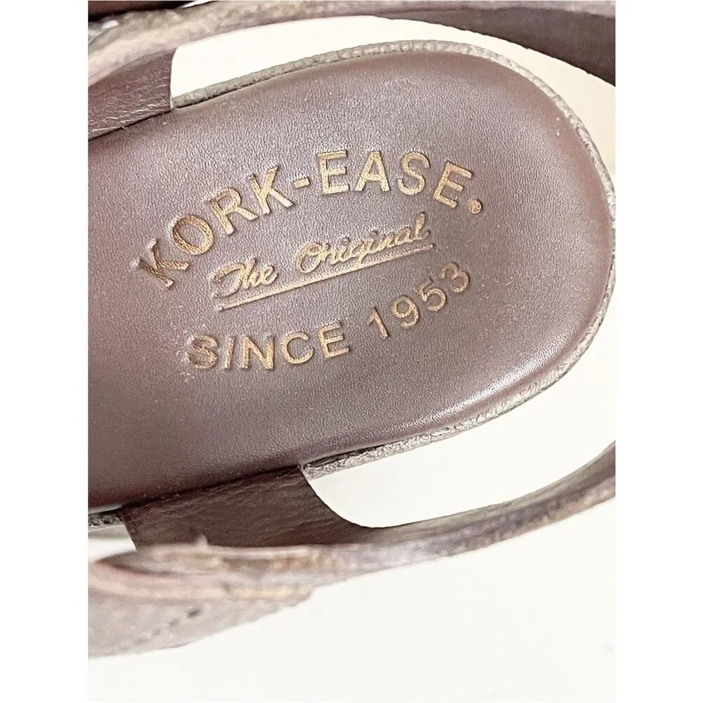 Kork-Ease Kenora Platform Sandals in gray brown
